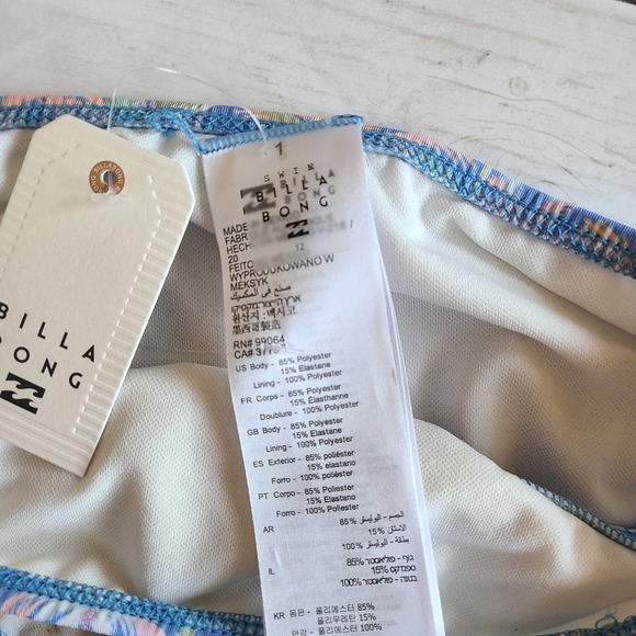 Billabong Bikini Girl's Size XS - Picture 4 of 8